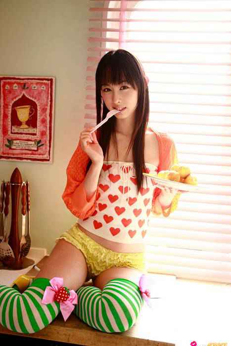 [Allgravure性感写真]ID081 2014.11.12 Rina Akiyama - Kitchen Highlife [19P]