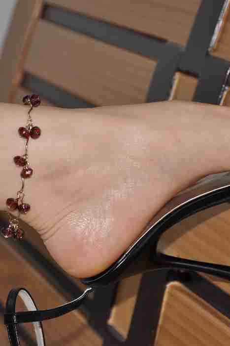 [Fannie芬妮美足园]ID0385 精致女人的选择 秀美脚踝的魅惑（极致高跟黑）56P134M