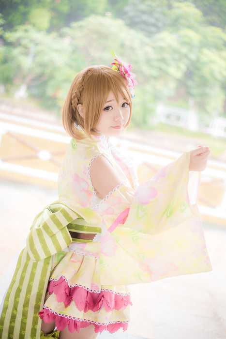 [国内Cosplay]ID0133 [CosPlay] 2015.10 No.233 LOVELIVE 小泉花阳 浴衣觉醒ver [15P10.2M]