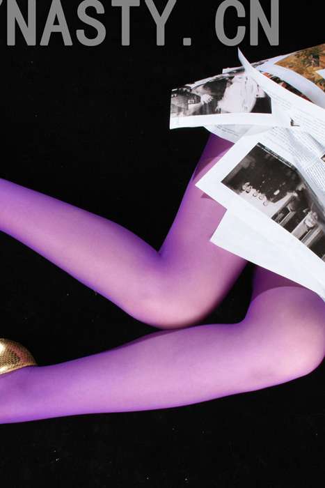 [王朝贵足绝美完整版]ID0029 【2009-03-29】【室内套图】Lika包芯闪亮紫色丝袜纸醉