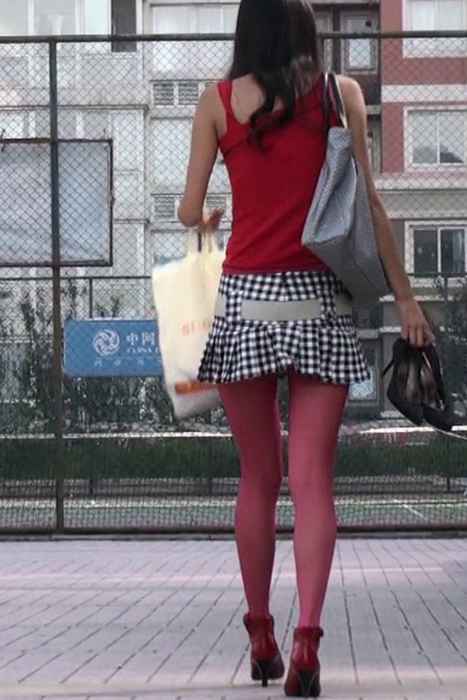 [学院私拍高清视频]ID0141 松岛枫 (12)红丝袜的诱惑